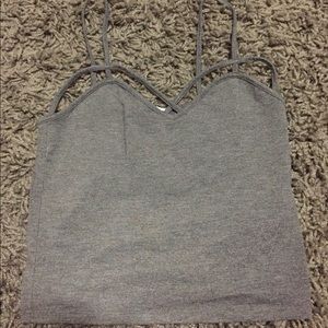 Gray tank